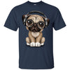 PUG DOG - Cute Pug Puppy Dj Wearing Headphones and Glasses T Shirt & Hoodie