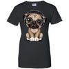PUG DOG - Cute Pug Puppy Dj Wearing Headphones and Glasses T Shirt & Hoodie